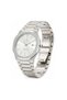 C1 Men’s Ultra-Thin Octagonal Stainless Steel Watch – Silver Case - 2