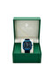 Sleek Men’s Analog Watch – Square Dial, Japanese Elite Y121 Quartz Movement, Silicone Strap & Stainless Steel Case Back – Blue Case - 6