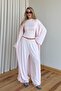 Pink Viscose Triple Set - 4137 - 5