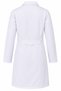 White Doctor'S, Pharmacist'S, Teacher's Coat, Long Length (90 cm), Flat Collar - 4