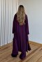 Plum Viscose Triple Set - 4137 - 7