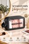 3140 Transparent Travel and Makeup Bag Waterproof Organizer Washbag 21X13Cm