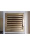 Bathroom Ventilation Grille, Golden Yellow Aluminum, 60*60 - 7