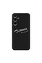 Samsung Galaxy S23 Fe Compatible Case Ataturk Signature Silicone Case (Printed)