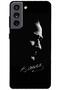 Samsung Galaxy S21 Fe 5g Compatible Case Mustafa Kemal Atatürk Black Silicone Case (Printed)