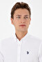 Men's White Long Sleeve Basic Shirt 50316723-Vr013 - 2