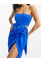 Rochie medie, Albastru - 2