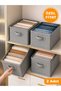 2 Pieces Closet Organizer Shelf Organizer Foldable Drawer Organizer Closet Organizer