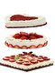 3 Pcs Springform Set Round, Heart And Square - Spring-Form Pan, Rectangle Cake Pan With Removable Bottom Leak-Proof And Quick Release Latch Bakeware Round/Heart-Shaped Spring Form Pan - 2