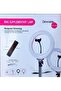 EWORLD Mobile Live Supplementary Light Photography Ring Lamp with US Plug, No Tripod Included - 2
