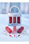 3-Piece Moisturizing Lip Gloss Set with Pearl Suitcase Box Sylphy - 4