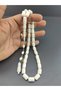 İskeçeli Cemil Masterpiece İmame Hitame Pen Carving Natural Camel Bone Certified 10424 - 4