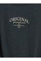 Anthracite Embroidered Boys' Tracksuit Set - 3