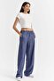 Women's Elastic Waist Wide Leg Pants - 3