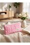 Pink Heart Patterned Zippered Pen Holder Glasses Case - 6