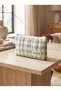 Green Heart Gingham Patterned Zippered Pen Holder Glasses Case - 5