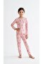 Girls' Winter Pajama Set for Ages 4,5,6,7,8,9,10,11 - 7