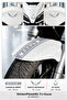 Motorcycle Fender Sticker Set – Turkish Written Stripe, Winged Moon Star and Moon Star Cut Foil 4 Pieces