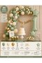 9I Birthday Decoration Set |   Balloon Chain, Number Balloon, Happy Birthday and Star Foil Balloon Set Birthday Party Decoration Set Ornament - 4
