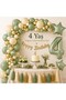 Birthday Decoration Set for Ages 1-9 |   Balloon Chain, Number Balloon, Happy Birthday and Star Foil Balloon Set Birthday Party Decoration Set Ornament