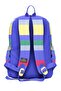 Kids Milka Gray Yellow Line Patterned 3-Piece School Bag Set - 3