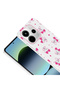 Xiaomi Redmi Note 14 4g Case Floral and Bow Pattern Camera Raised Brsa Premium - 3