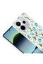 Xiaomi Redmi Note 14 4g Case Floral and Bow Pattern with Camera Raised Lckc Premium - 8