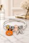 Orange Lucky Rabbit Charm Bracelet - Adjustable Stainless Steel Bracelet
