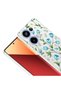 Xiaomi Redmi Note 13 Pro 4g Case Floral and Bow Pattern with Camera Raised Senk Premium - 8