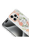iPhone 15 Pro Max Case Floral and Bow Pattern with Camera Raised Omsy Premium - 3