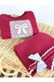 New Season Girls' Lace Detailed Kindergarten, Nursery, Daily Wear Spanish Style Top and Bottom Set - 4
