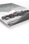 Gray Performance Car Smoke Metal Wall Art - 2