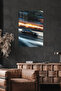 Black Classic Coupe Motion Metal Wall Art - 4