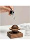 Magnetic Wooden Planet Aroma Diffuser – Saturn-Inspired Passive Essential Oil Diffuser for Car & Desk – Includes Free 10ml Essential Oil (Lavender, Jasmine, or Sandalwood) - 2