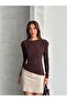 Metal Accessory Padded Blouse