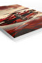 Red Classic Roadster Sunset Metal Wall Art - 2