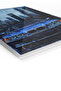 Blue BMW Urban Night Metal Wall Art - 2