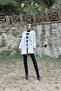 White Feather Soft Coat - 4