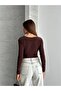 Pleated Accessory Detailed Blouse - 3