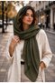 Women's Kraş Shawl Lightly Textured Shawl-Multi-Purpose Kraş Shawl Scarf Foulard Pareo -Bohemian Kraş Shawl - 3