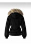 Y2K Street Fur Detailed Vintage Black Cardigan. - 4