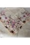 Handmade Patterned Yarn Embroidery with Ring Beads on the Edge, Yemeni, Scarf, with Embroidery on 4 Sides - 8