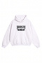 Unisex Men'S/Women's Brooklyn Printed Oversize Cotton Hooded Sweatshirt