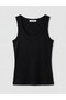 Trendlucky U-Neck Stoned Women's Undershirt with Difference in Color - 5
