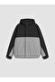 Color Blocked Hooded Boys' Puffer Coat (W6)