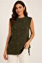 Pearl-Embellished Rope Sweater