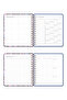 2026-2027 18X20 Spiral Bound Square Weekly Academic Planner - Pink Leopard - 7