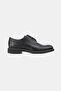 Men's black genuine natural leather eva sole lace-up shoe size 39-45 - 5
