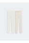 Pink Baby Girl Thin Pantyhose 2-Pack - 6