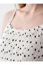 Esvab • Modern & Distinctive Polka Dot Tie-Back Waist-Slit Dress - 3